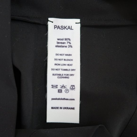 PASKAL ruffle trim stretch wool top - Picture 6 of 6